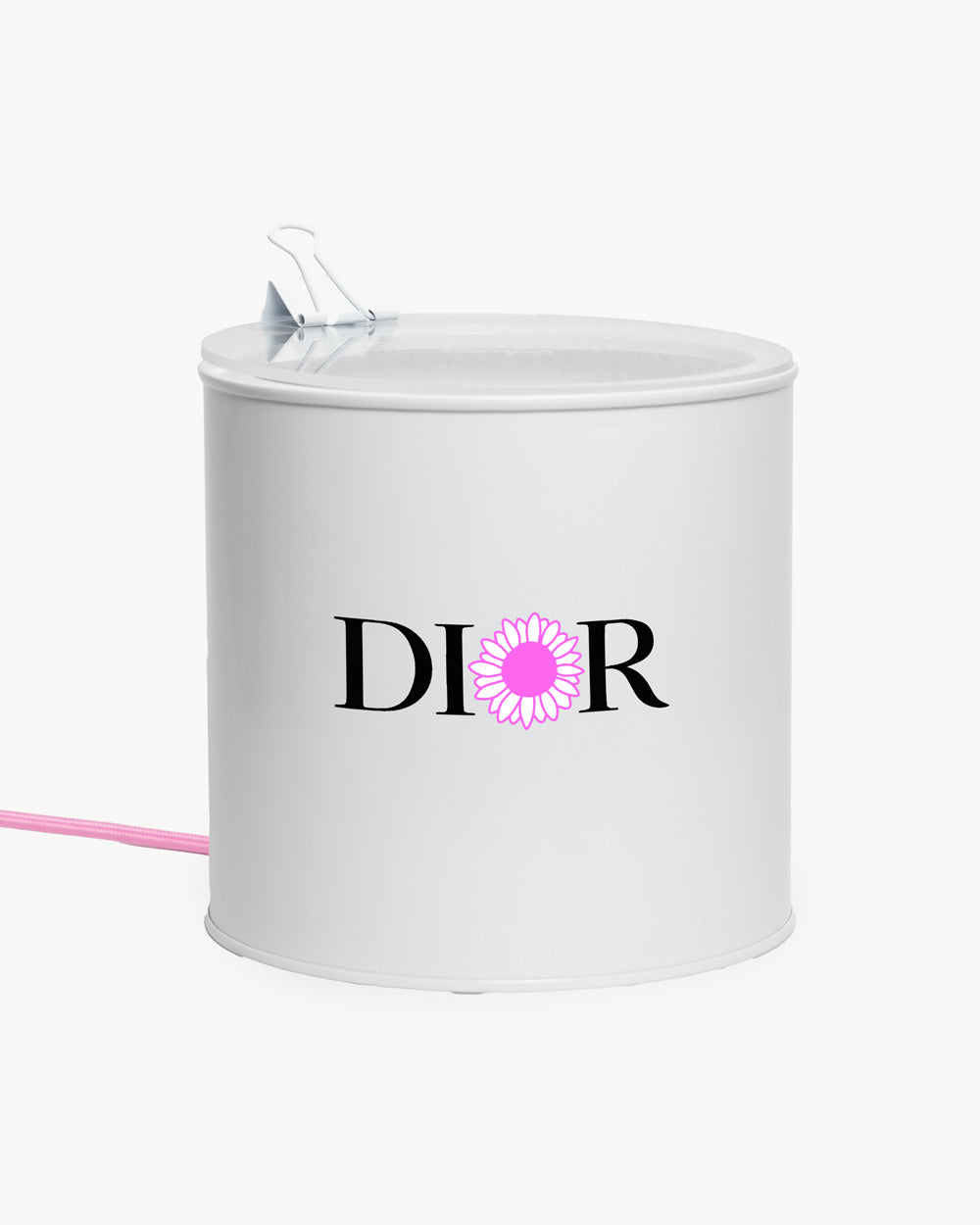 Lamp - “Flowers j'aDIOR” - White