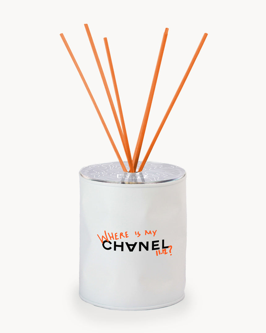 Profumatore - "Where is my CC?" - Bianco / Arancione