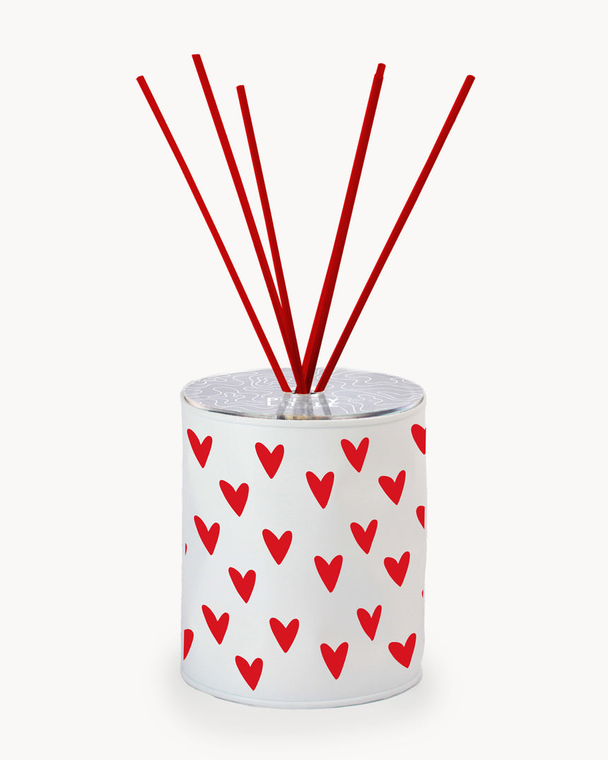 Air Freshener - All Over “Hearts” - White