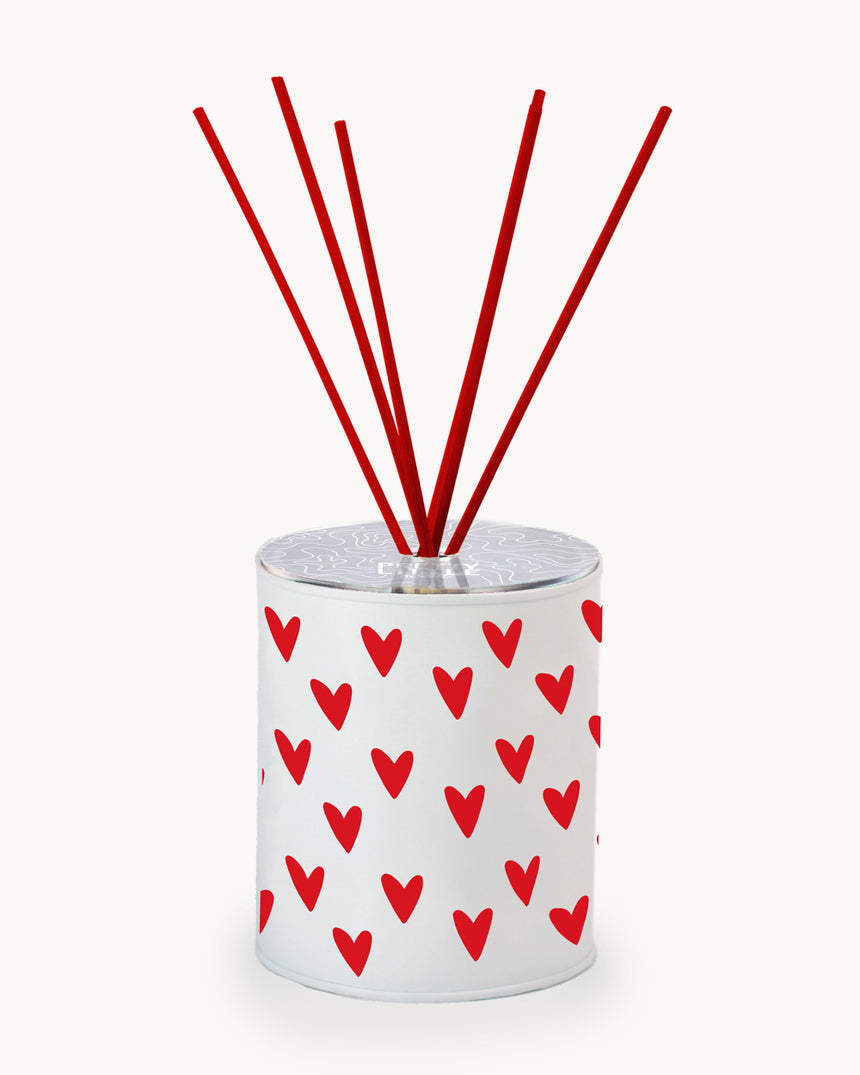 Air Freshener - All Over “Hearts” - White