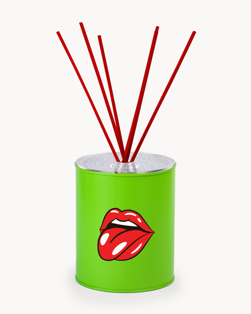 Air Freshener - "Rolling" - Fluorescent Green / Red