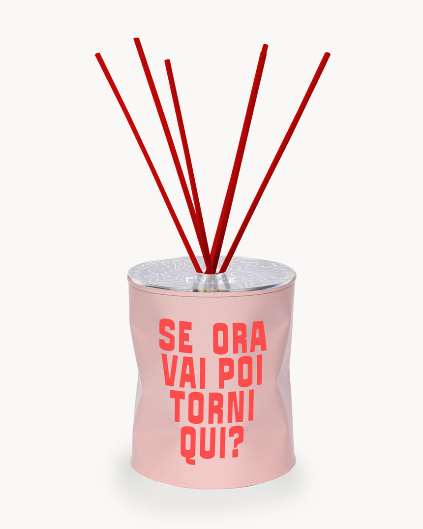 Perfumer - "If you go now will you come back here?"