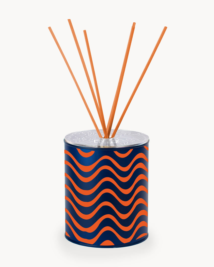 Air Freshener - "Waves" - Navy / Orange