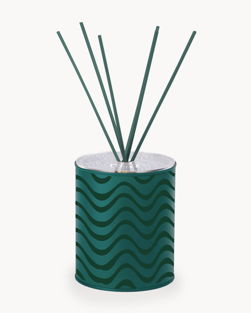 Air Freshener - "Waves" - Green / Dark Green