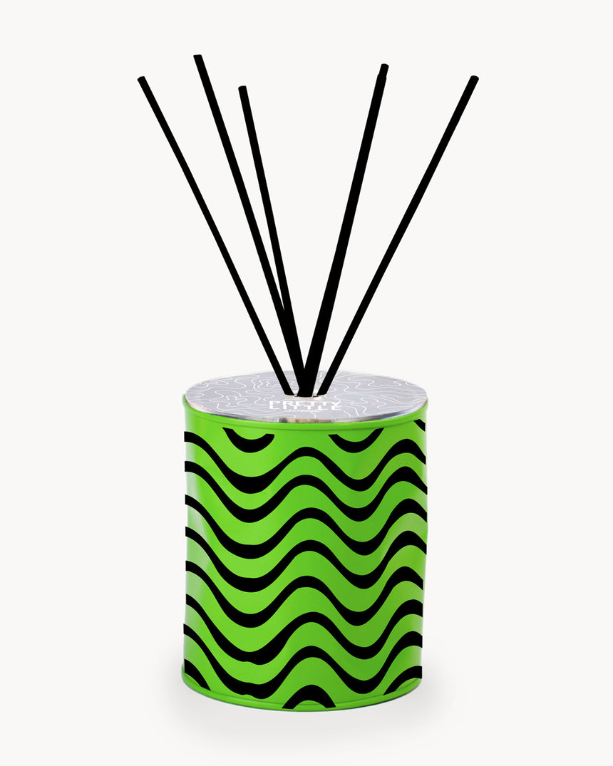 Air freshener - "Waves" Fluo Green