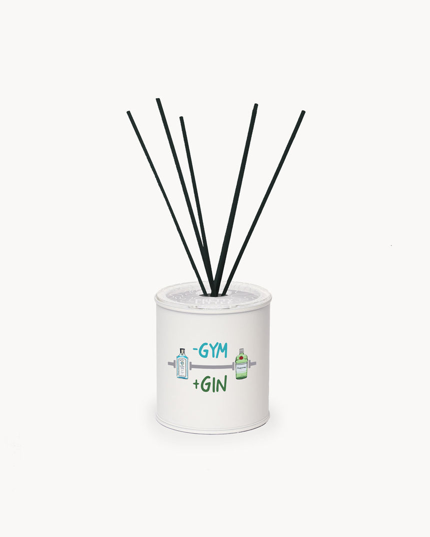 Mini Air Freshener - "+Gin - Gym"