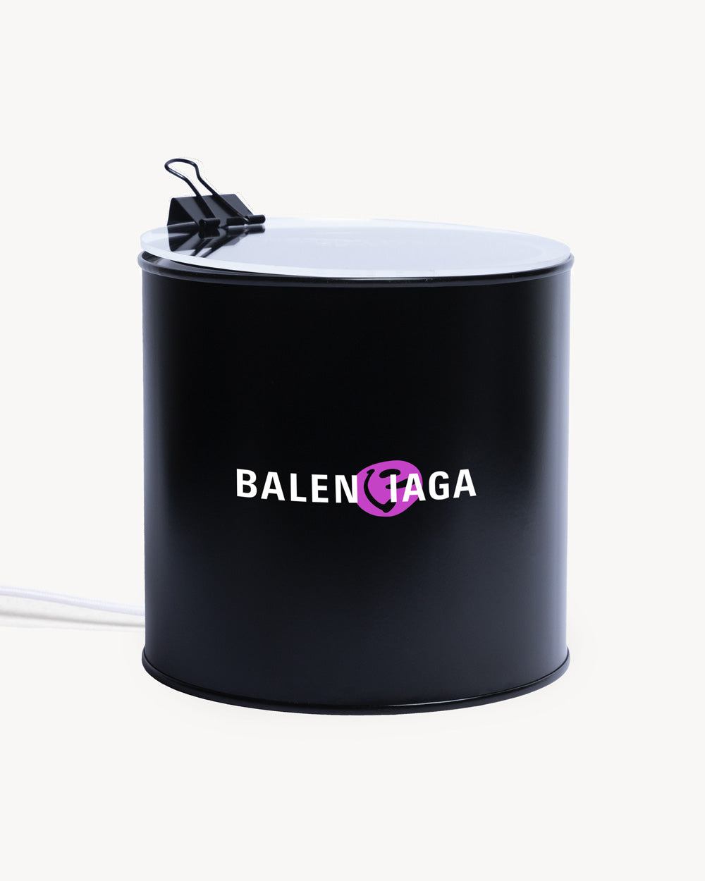 Lamp - “Bale-Smile" - Black
