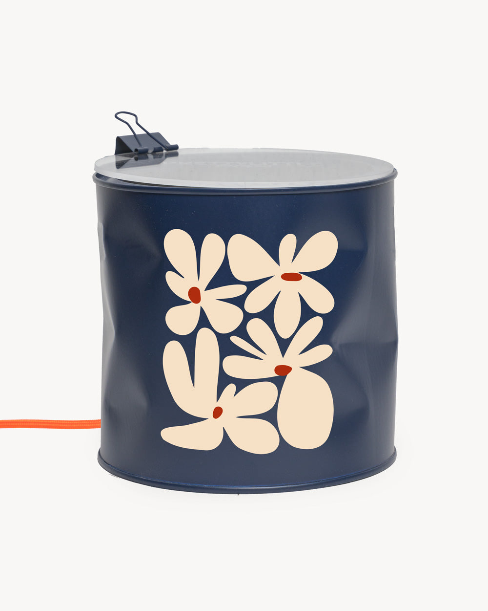 Lamp - "Flowers" - Navy