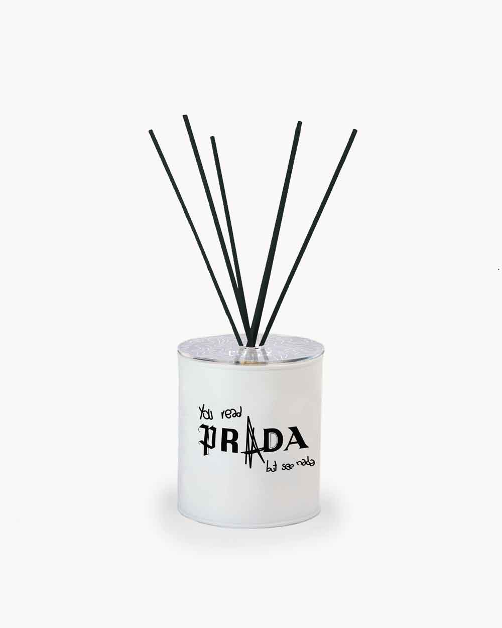 Mini Air Freshener - "U Read" White
