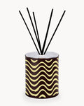 Air Freshener - "Waves" - Brown / Gold