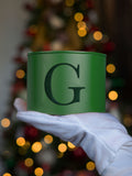 Christmas Edition Green - Velvet Initial